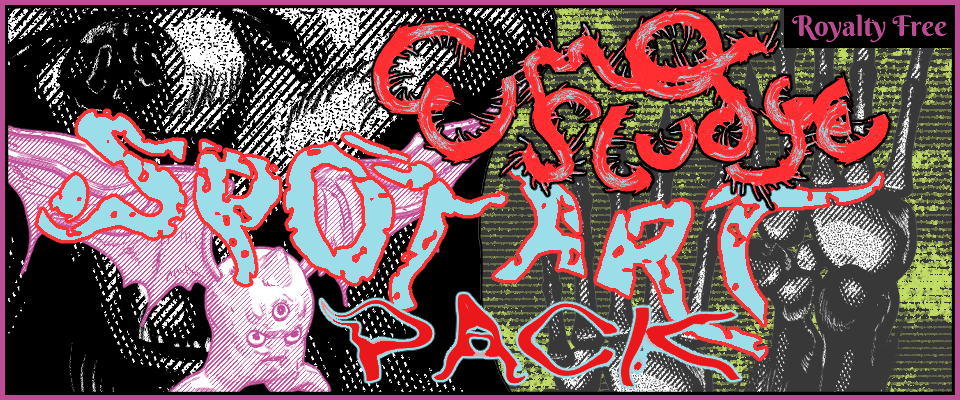 Emo Sludge Spot Art Pack graphic