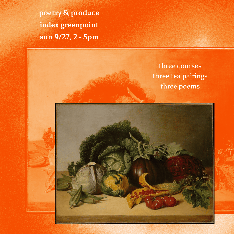 poetry & produce flyer
