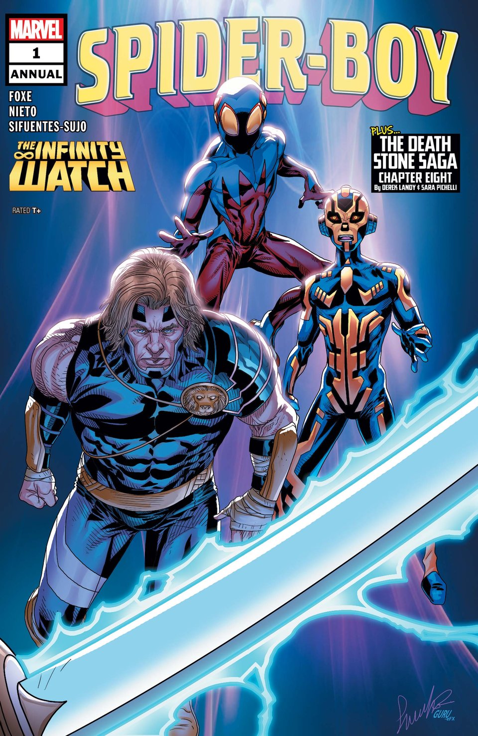 Spider-Boy Annual #1 Cover Art by Salvador Larroca