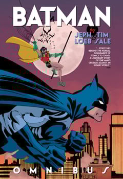 cover of the batman omnibus, by jeph Loeb and Tim sale