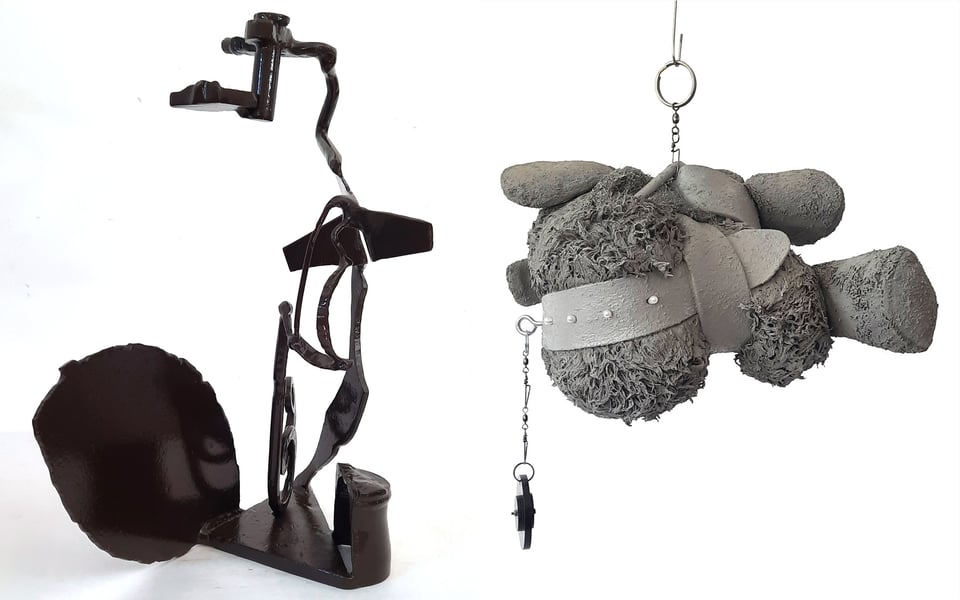 Sculptures by Loomans and Vandermark