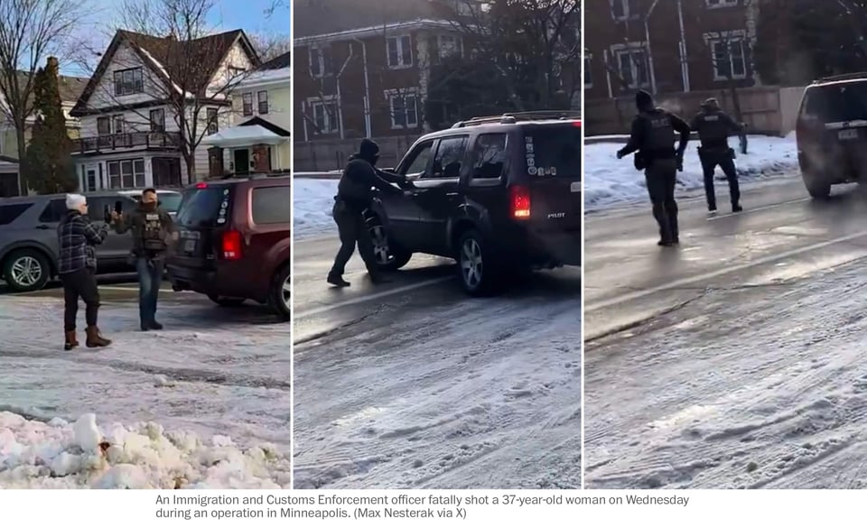 Friday, January 9,2026. Annette’s Roundup for Democracy.