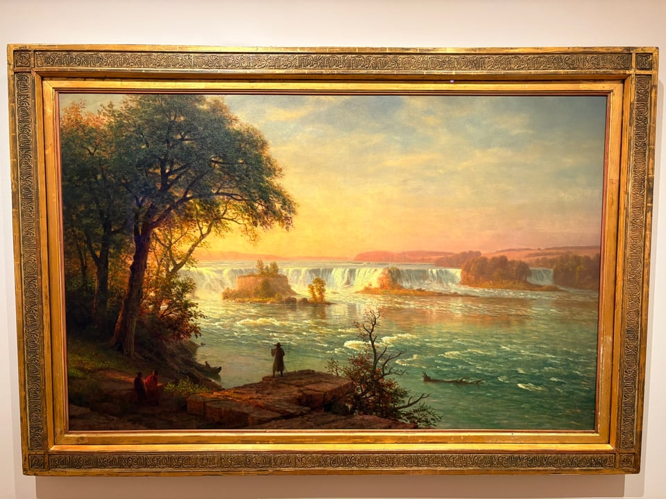 The Falls of St Anthony by Albert Bierstadt