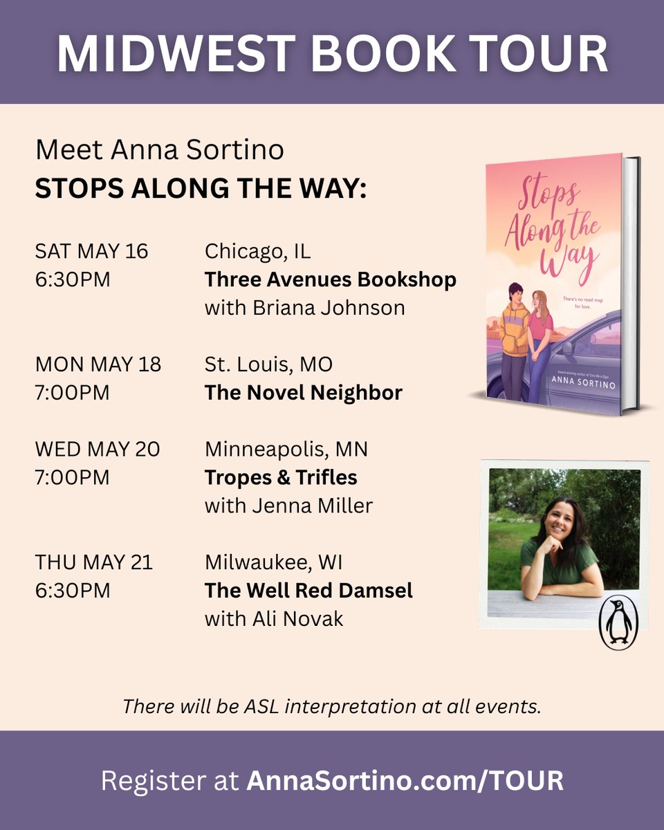 Book Tour - STOPS ALONG THE WAY