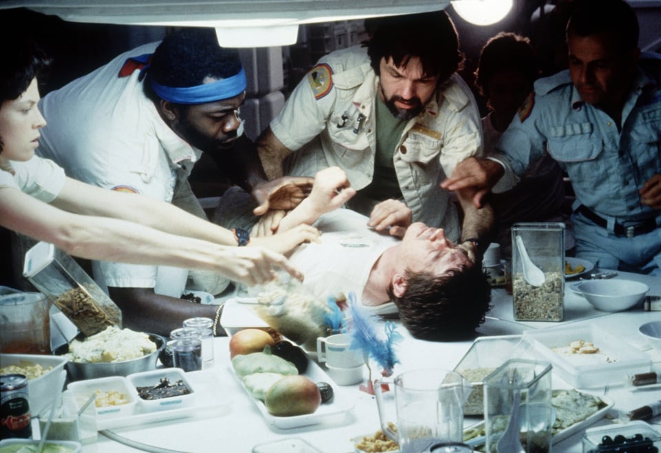 Still image from "Alien."
