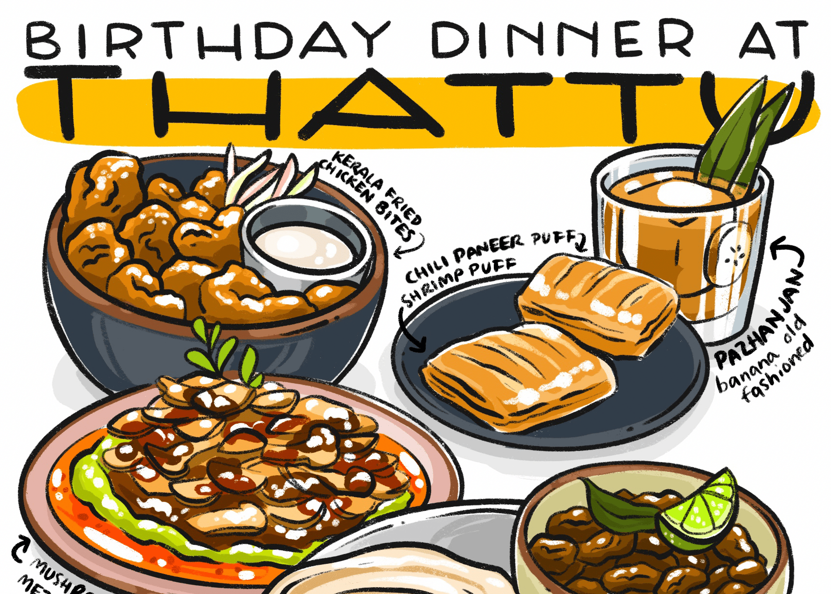 Birthday Dinner at Thattu