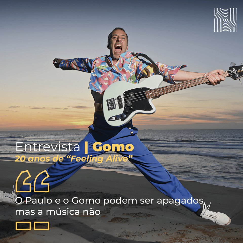 Capa Gomo - 20 anos Feeling Alive