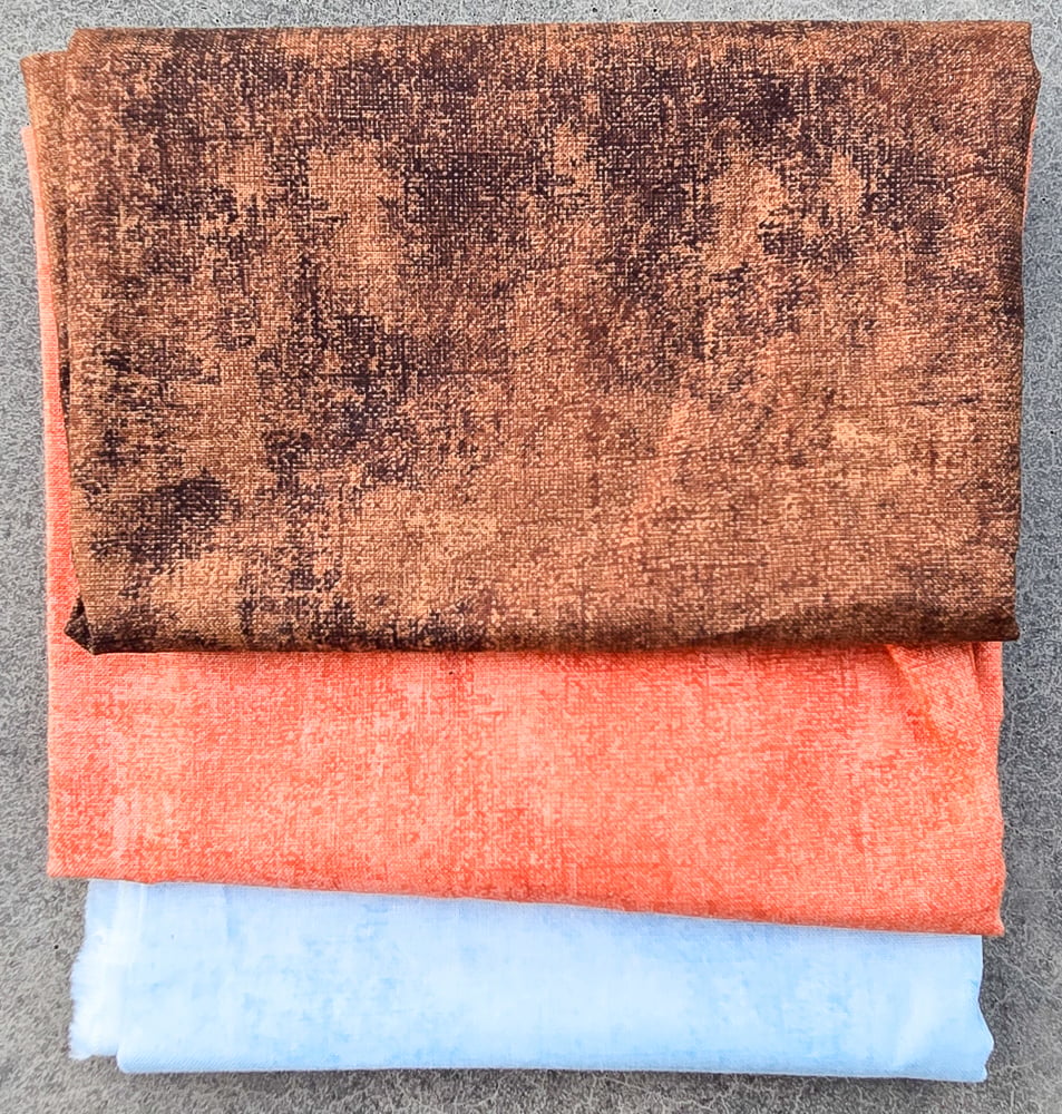 Three challenge fabrics.