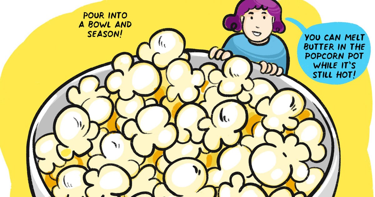 Recipe: Stovetop Popcorn!