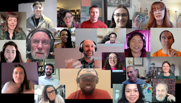 IS: Glowing in the same direction