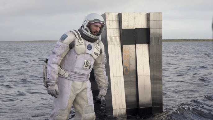 TARS from Interstellar and a human friend