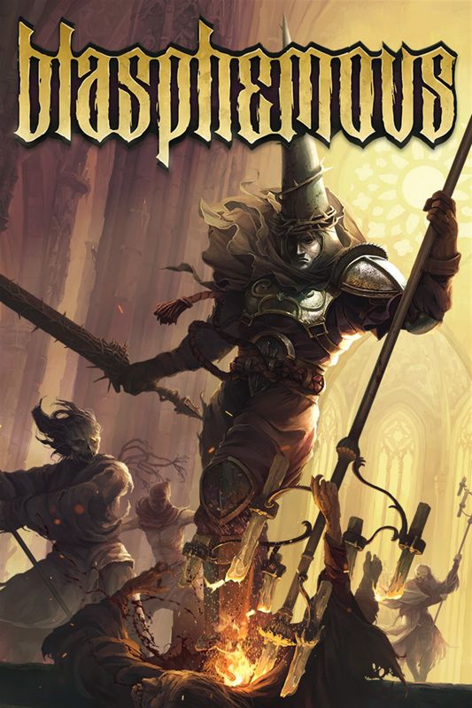 Cover art for the videogame Blasphemous