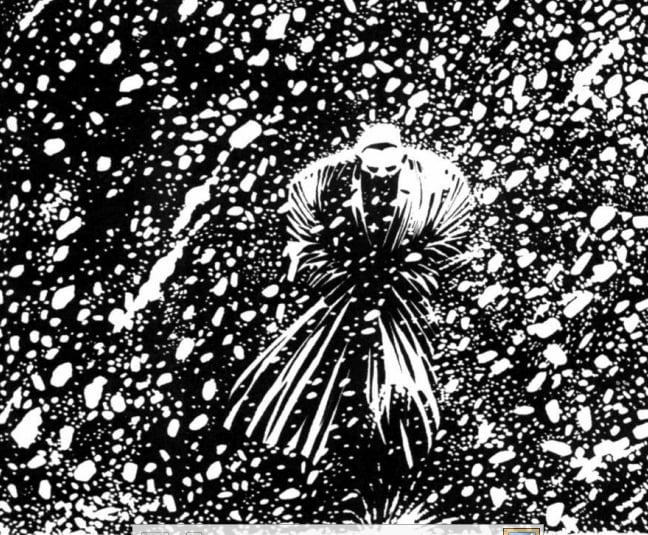 panel from sin city
