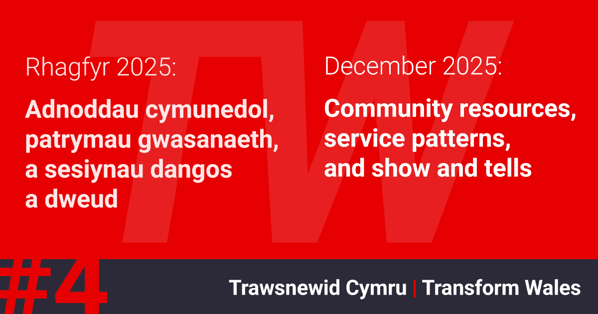 Trawsnewid Cymru | Transform Wales - #4 Rhagfyr/December