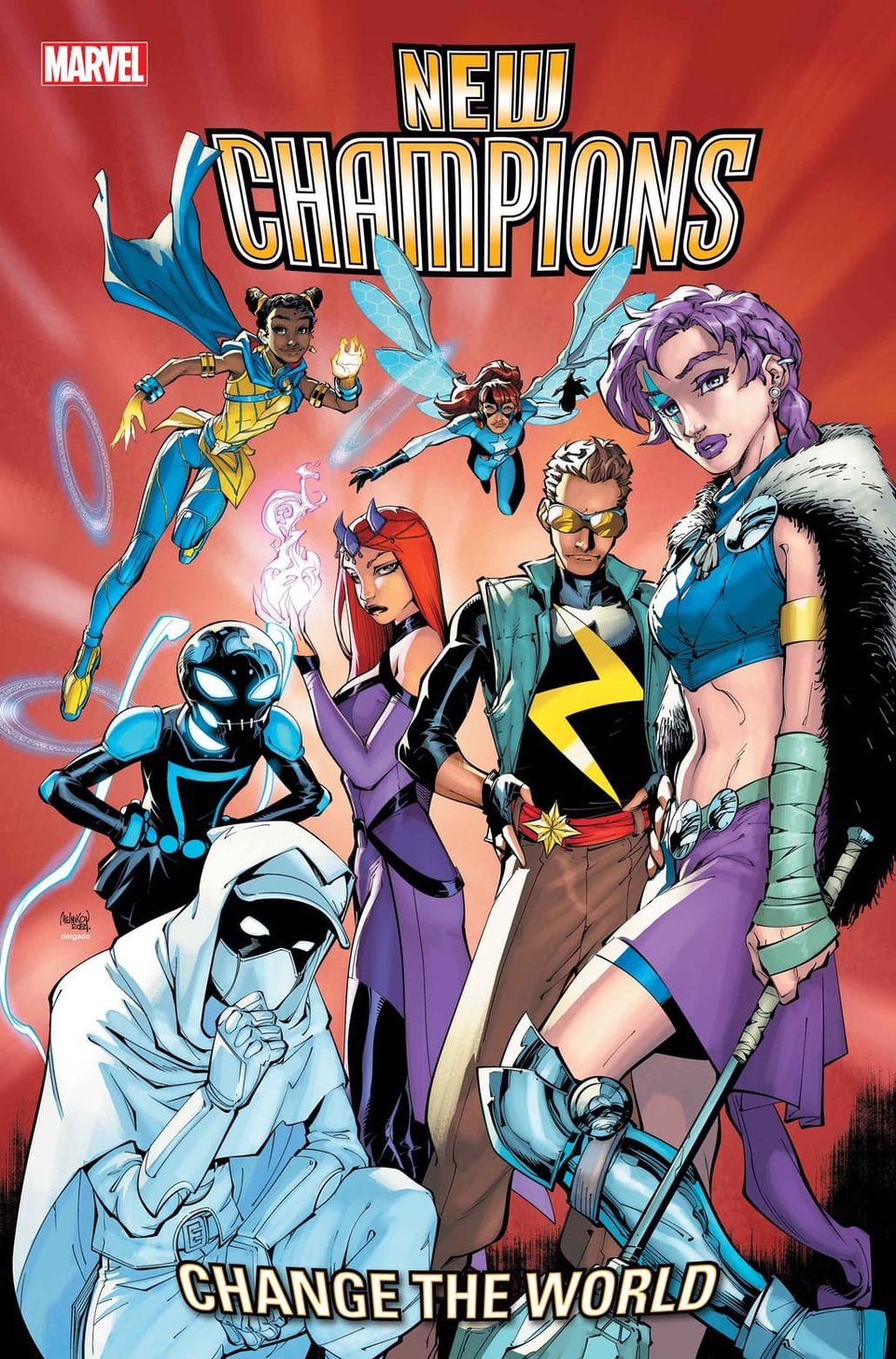 New Champions #1 Cover Art by Gleb Melnikov