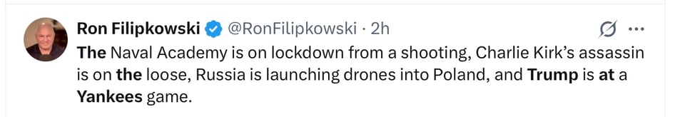 Trump’s lack of concern showed itself on 9/11