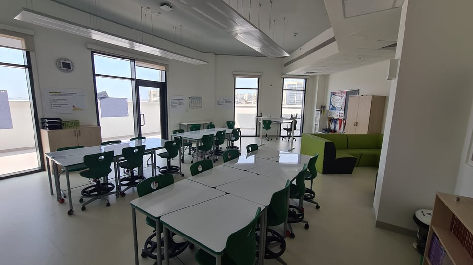 A picture of the interior of my classroom