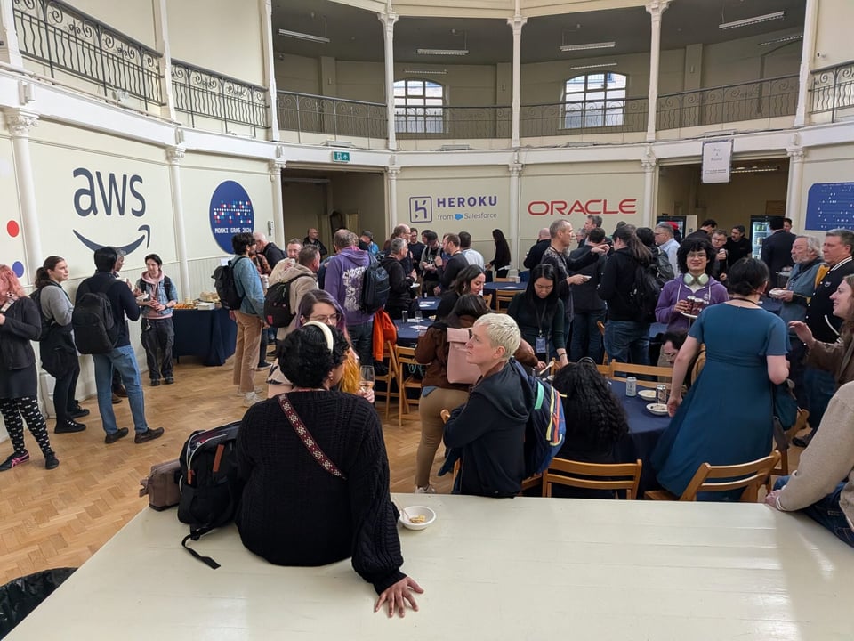 Guests gathering at Monki Gras 2026