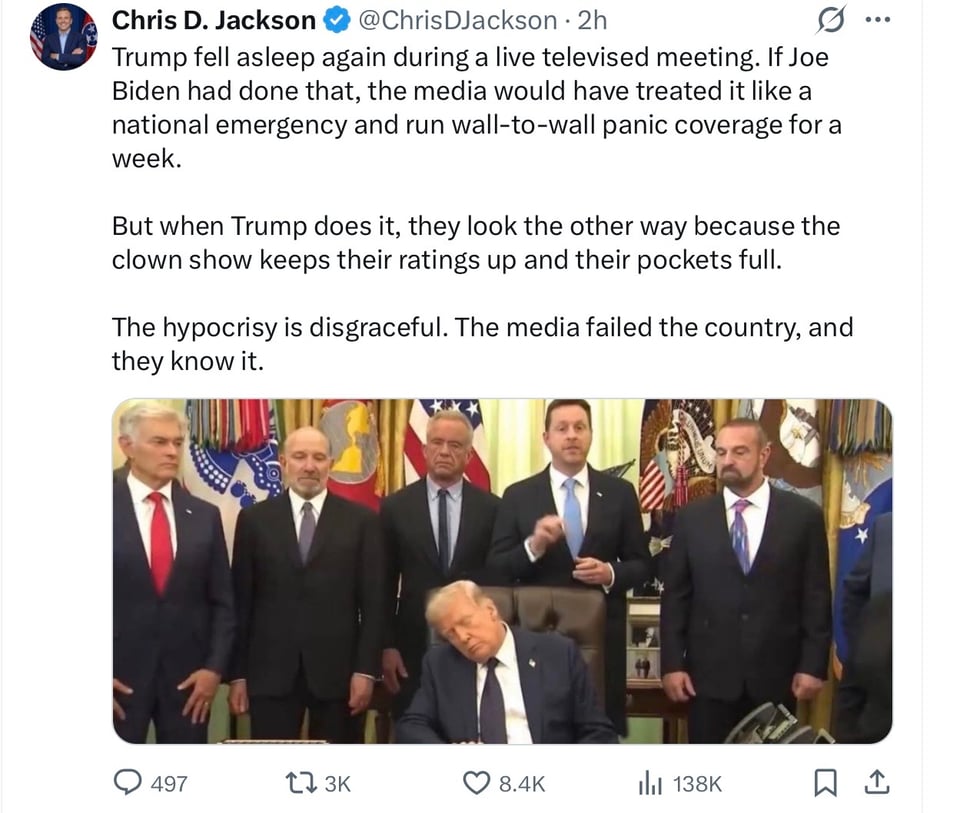 Trump the sleeper