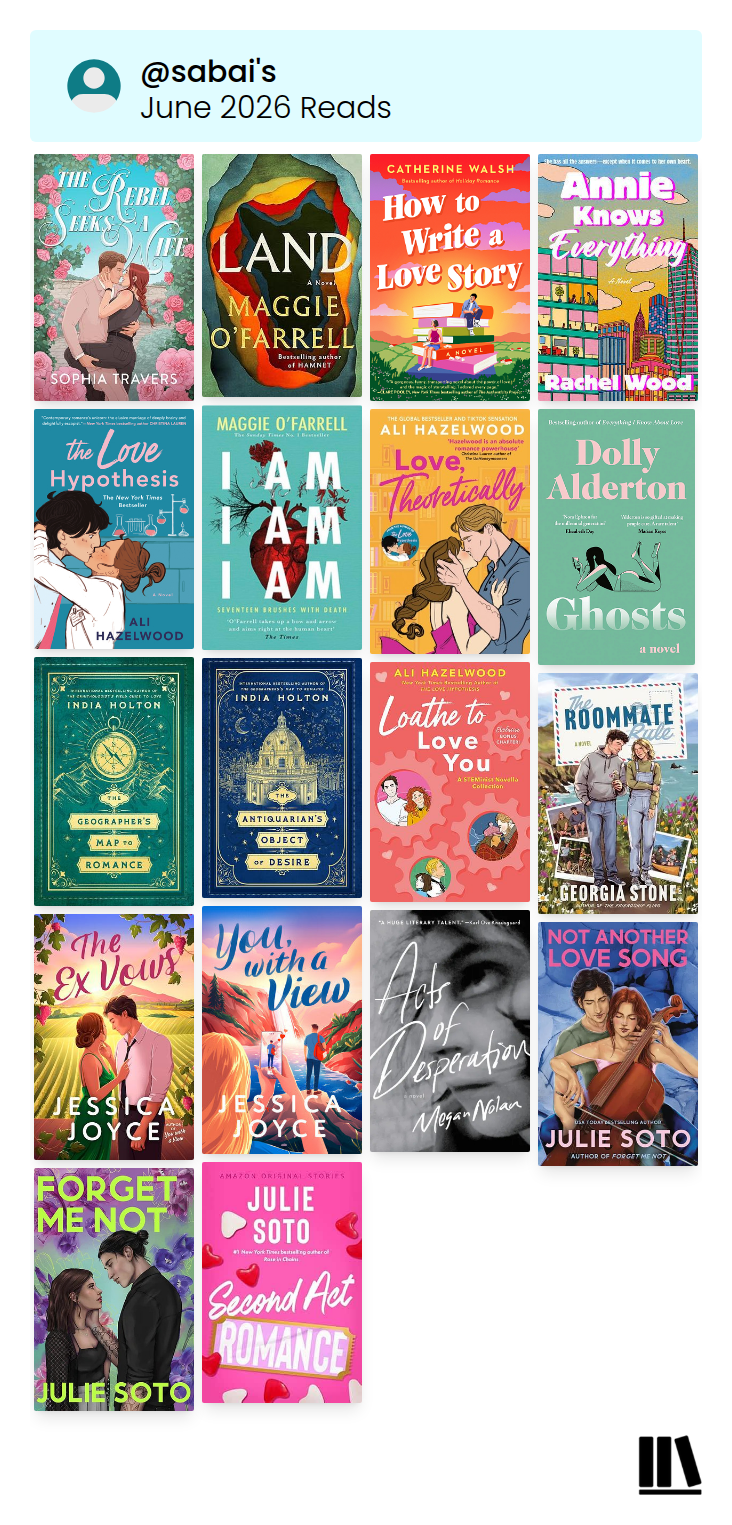 Books: June 2026 edition