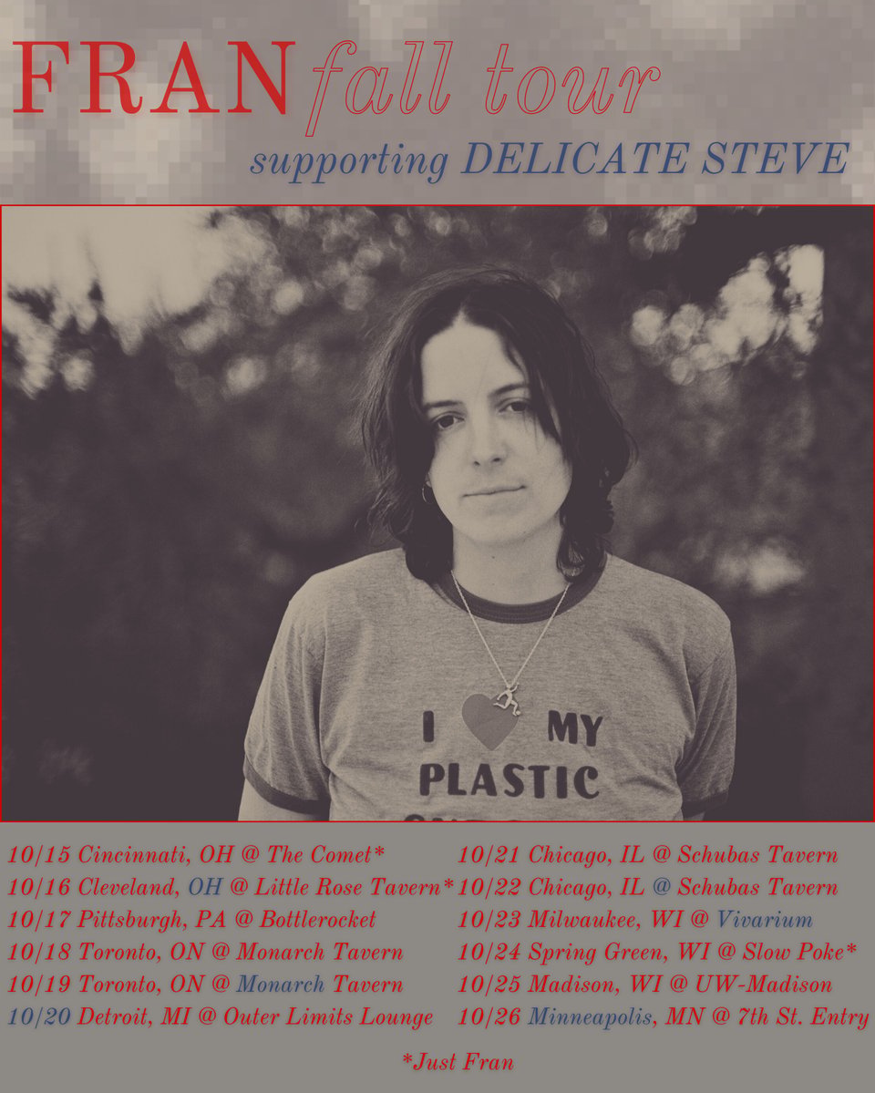 Tour with Delicate Steve Next Week