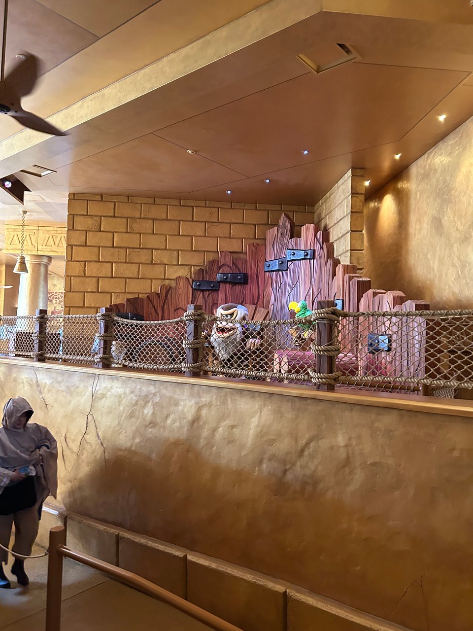 Cranky Kong sitting in his chair