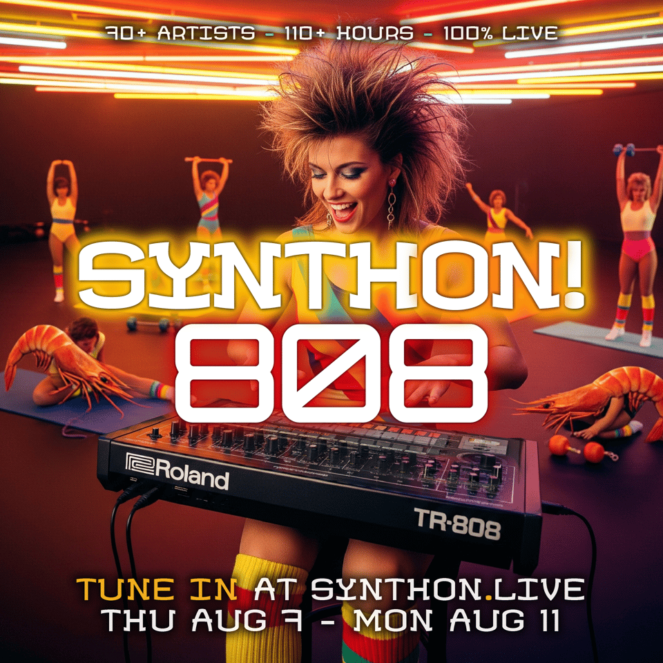 synthon 808 promo graphic