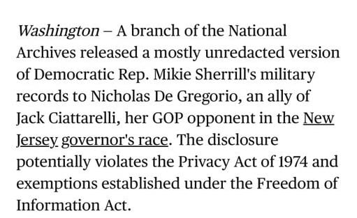 What happened at the national archives.
