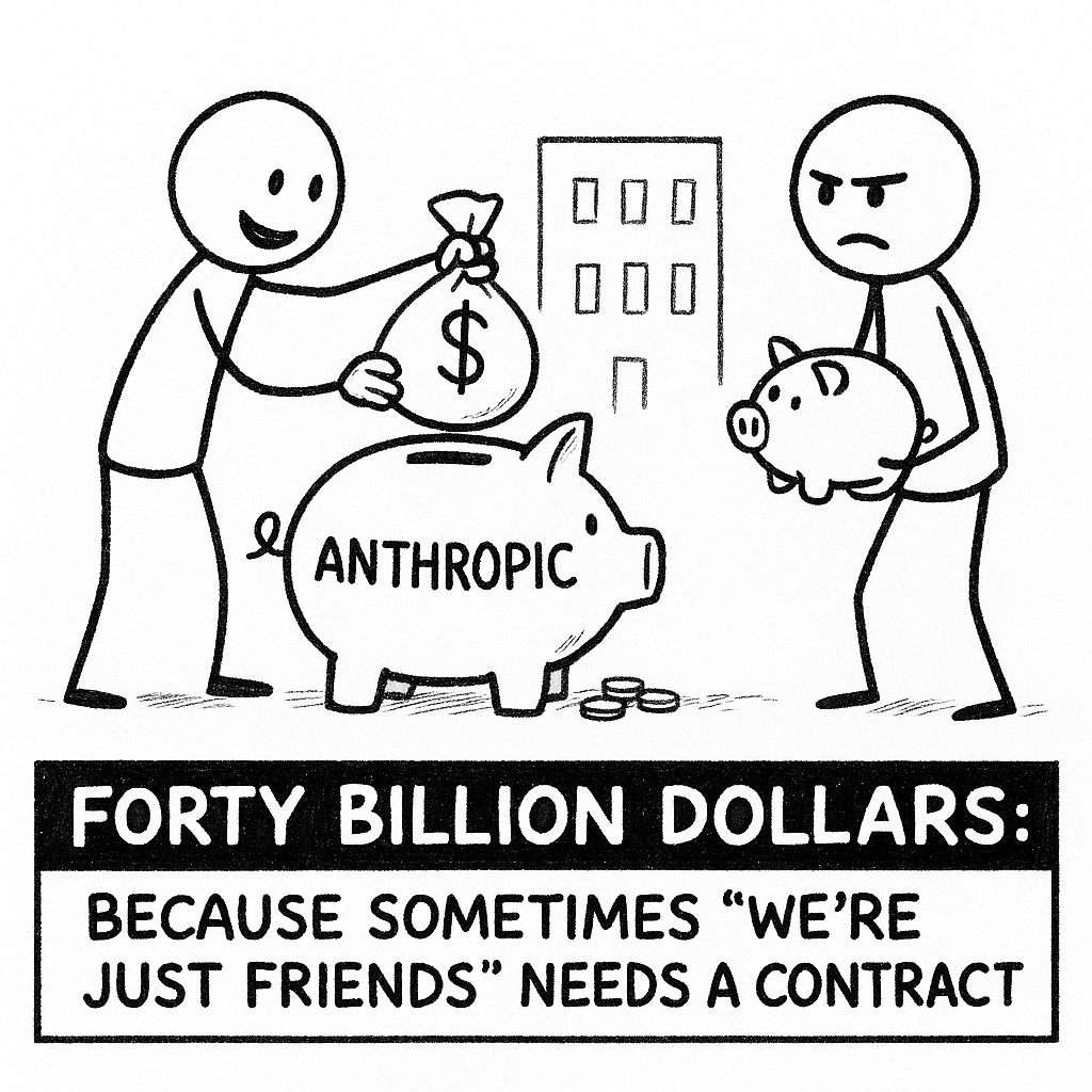 FORTY BILLION DOLLARS: BECAUSE SOMETIMES "WE'RE JUST FRIENDS" NEEDS A CONTRACT.