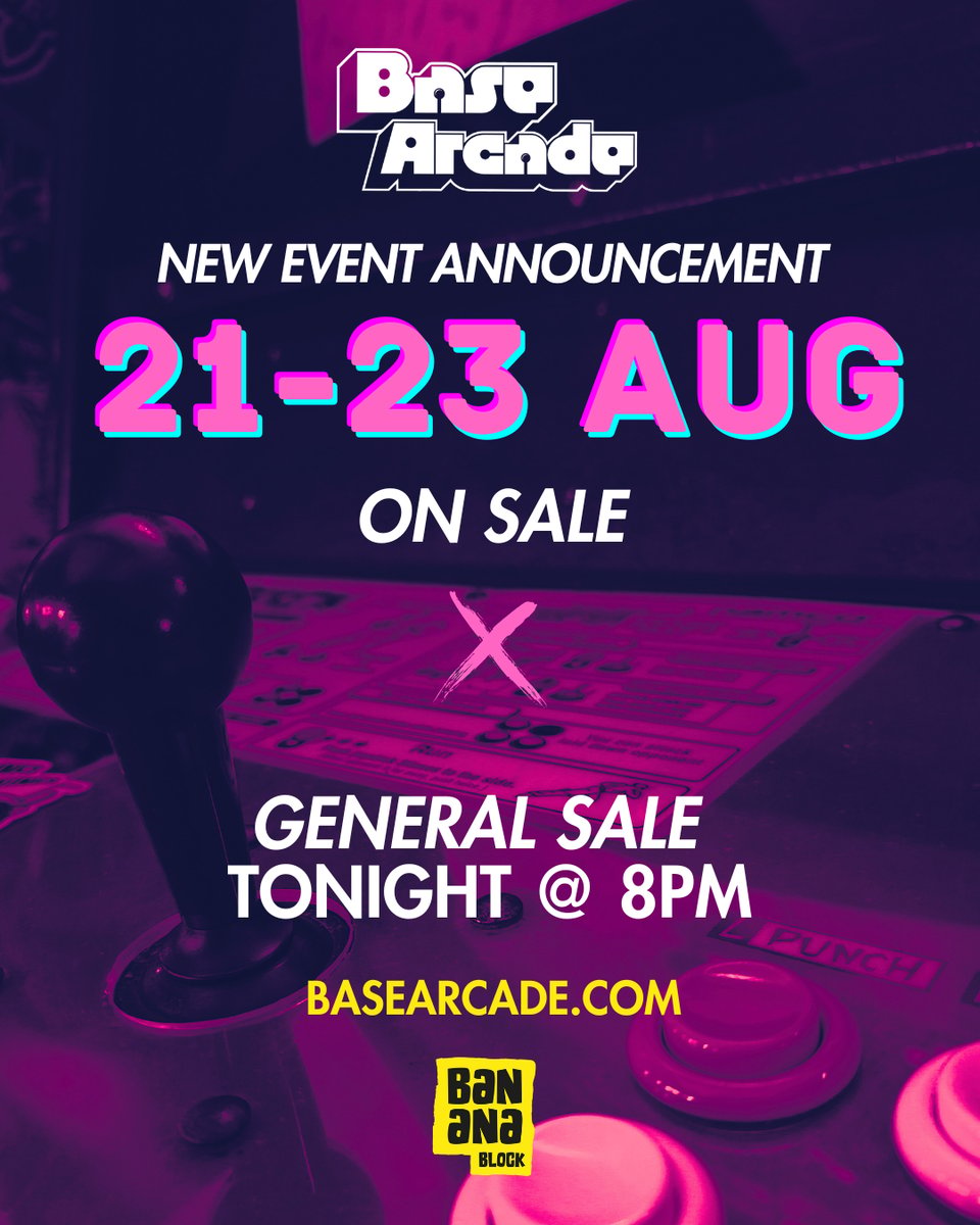 August tickets out now!
