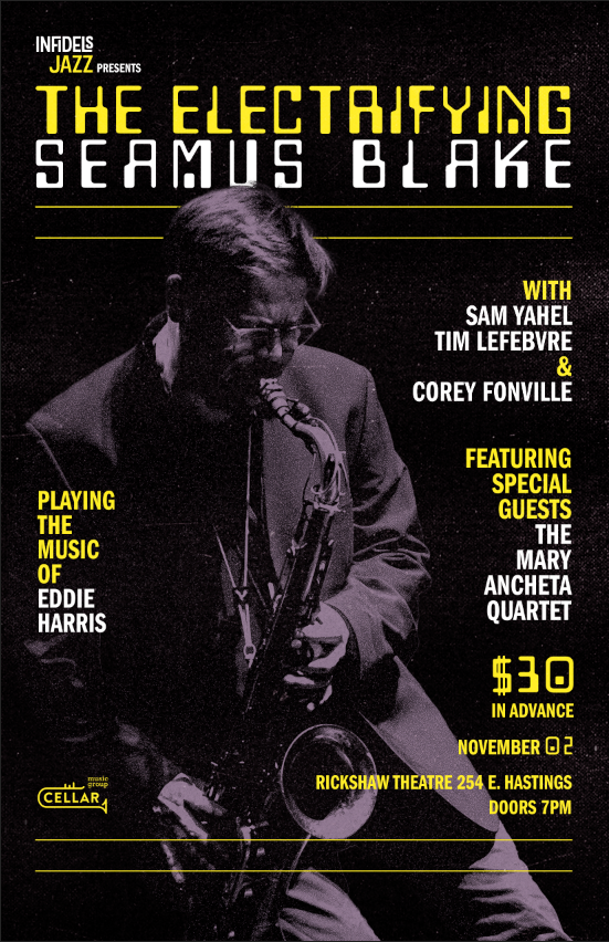 Seamus Blake plays Eddie Harris