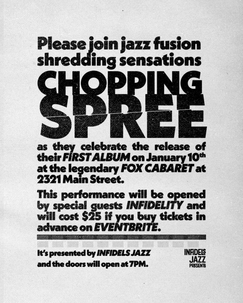 Chopping Spree at Fox Cabaret