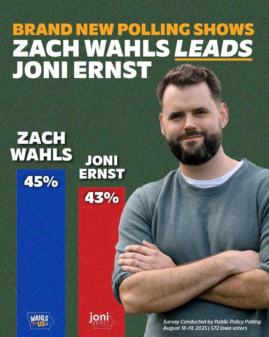Zach Wahls can beat Joni Ernst