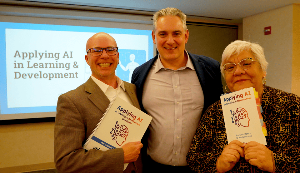 Sam Rogers, Josh Cavalier, & Debbie Richards are facilitating these 3-day workshops for the Association of Talent Development in 2026.