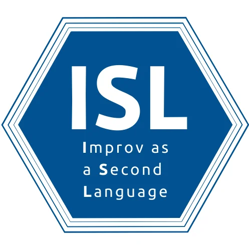 Improv as a second language logo
