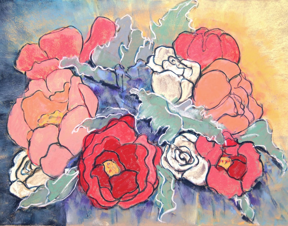 pastel painting by Mary Pow