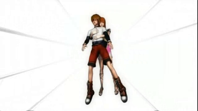 Lilia holding onto Rion