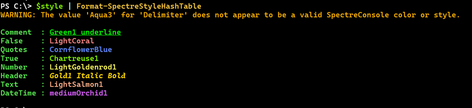 Validating Style