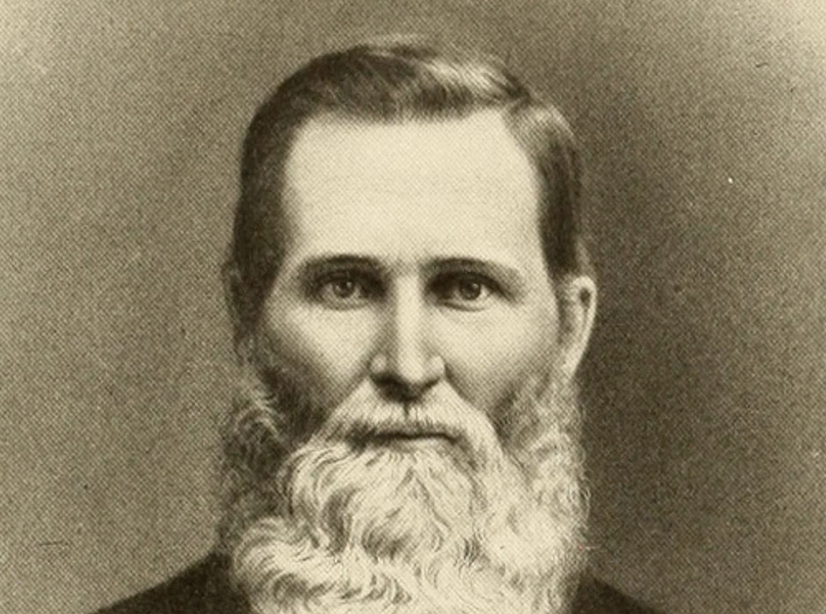 An old public domain photograph of a bearded man that vaguely resembles Kyle