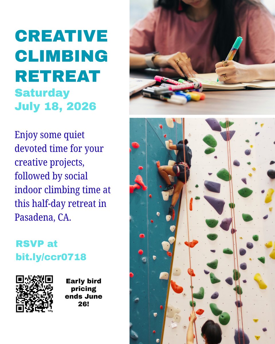 Creative Climbing Retreat 7/18