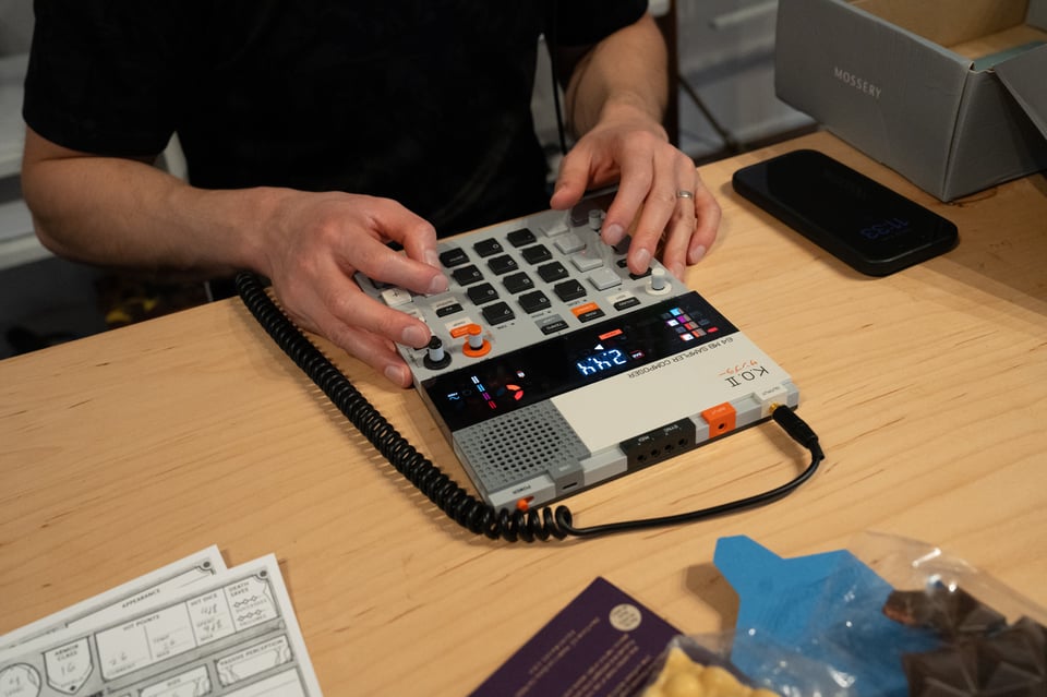 A music-making contraption of some sort.