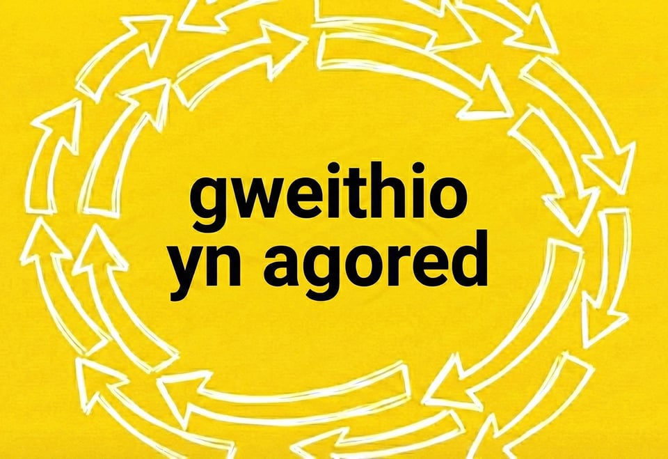 Gweithio yn agored