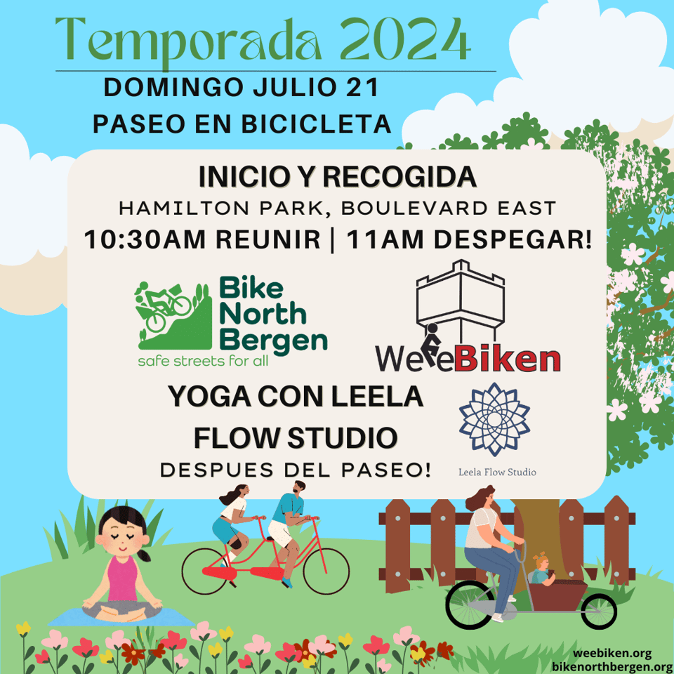 a poster for bike ride