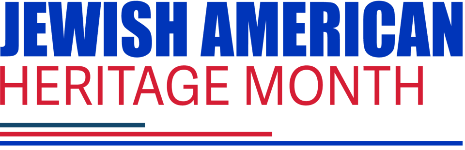 the Jewish American Heritage Month logo