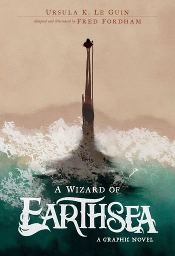 "A Wizard of Earthsea" graphic novel cover