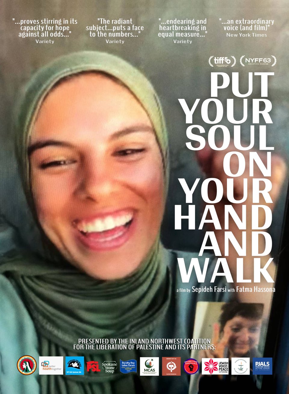 Put Your Soul on Your Hand and Walk this Sunday!
