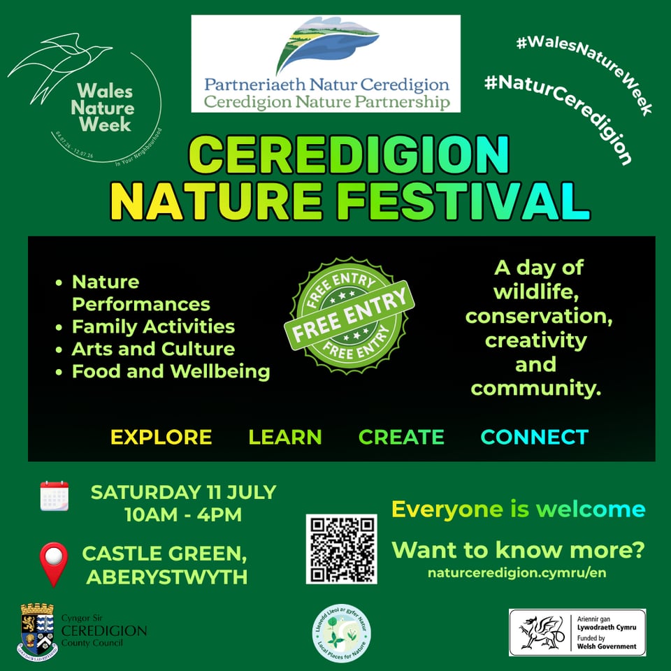 Ceredigion Nature Newsletter 03/07/26