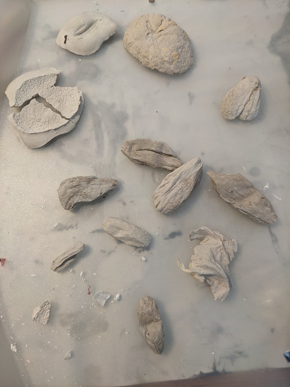 Flower petal plaster drops