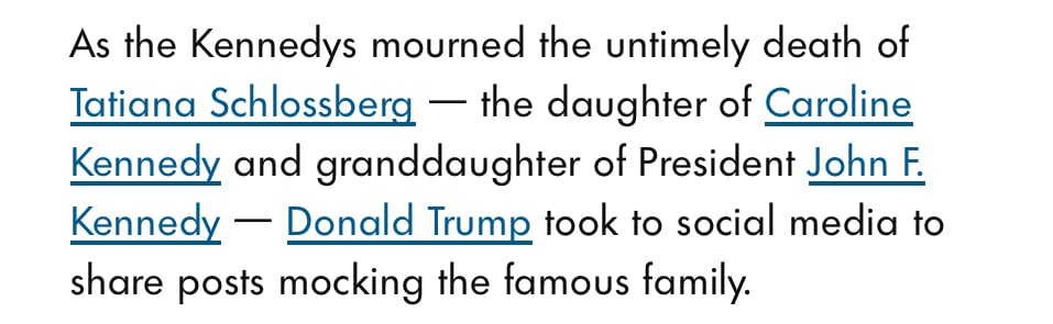 Trump is another word for Trash