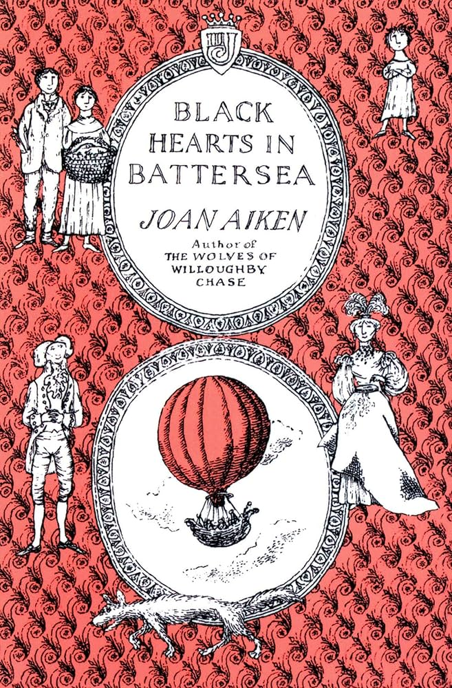 Edward Gorey cover of Black Hearts in Battersea